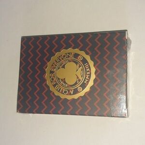 Rowing Blazers X Target Playing cards. Chevron print.